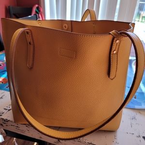 Yellow Anne Klein Holly Tote Purse